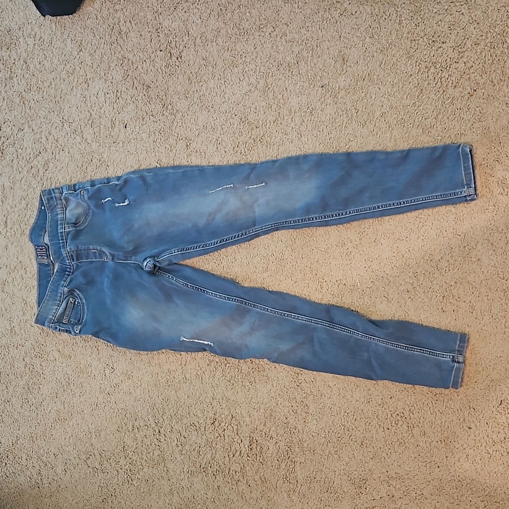Justice Jeggings with no button